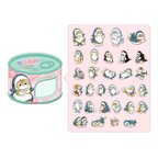 mofusand Shark Meow Can Sticker Pack