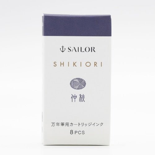 Shikiori Fountain Pen Cartridge Ink / Sailor