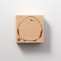 Shimaenaga Irodori Wooden Rubber Stamp Close-Up / BEVERLY