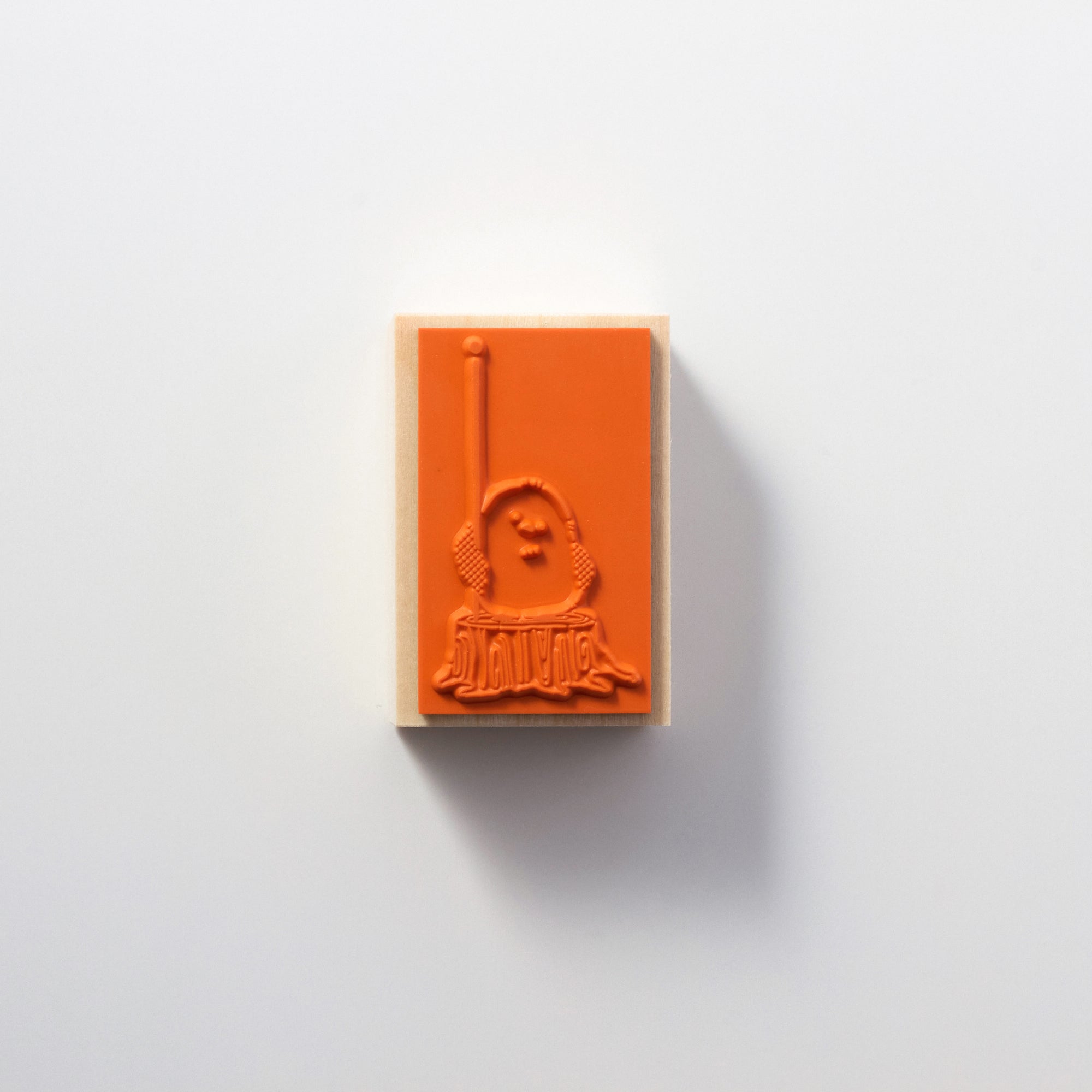 Shimaenaga Irodori Wooden Rubber Stamp Flag / BEVERLY