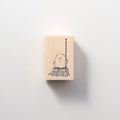 Shimaenaga Irodori Wooden Rubber Stamp Flag / BEVERLY