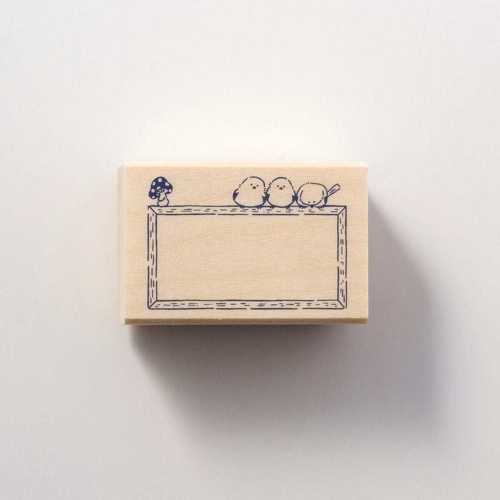 Shimaenaga Irodori Wooden Rubber Stamp Frame / BEVERLY