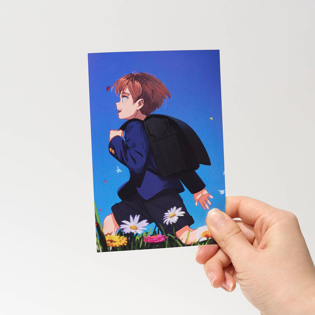 "Springtime Adventure" Postcard by Nitnglll / Bungu