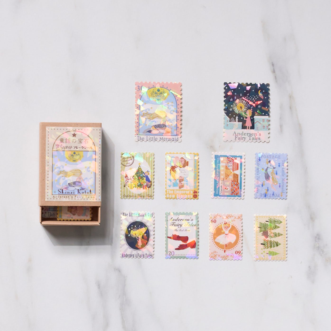 Shinzi Katoh Kirapika Flake Stickers - Fairy Tale Jewels / Seal Do