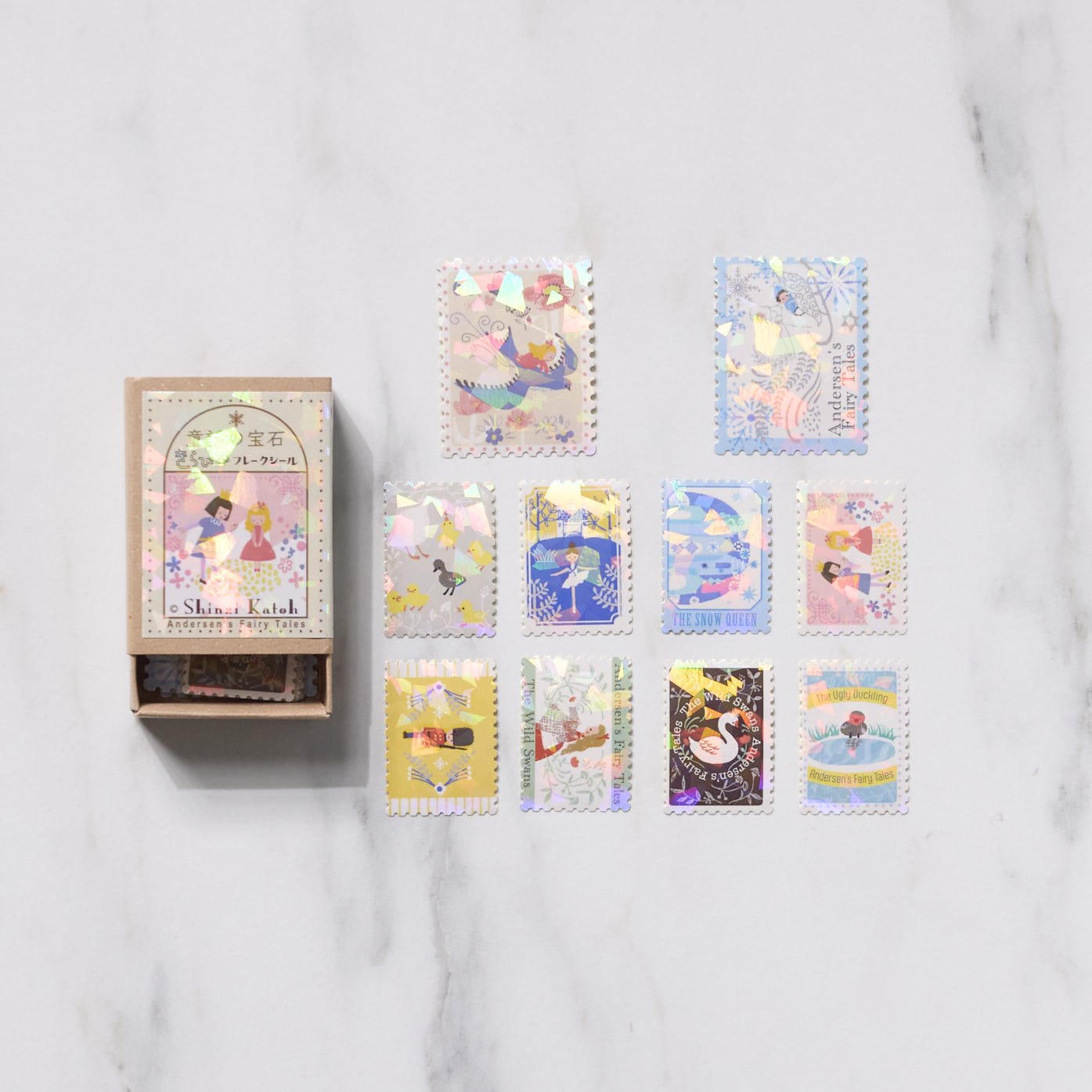 Shinzi Katoh Kirapika Flake Stickers - Fairy Tale Jewels / Seal Do