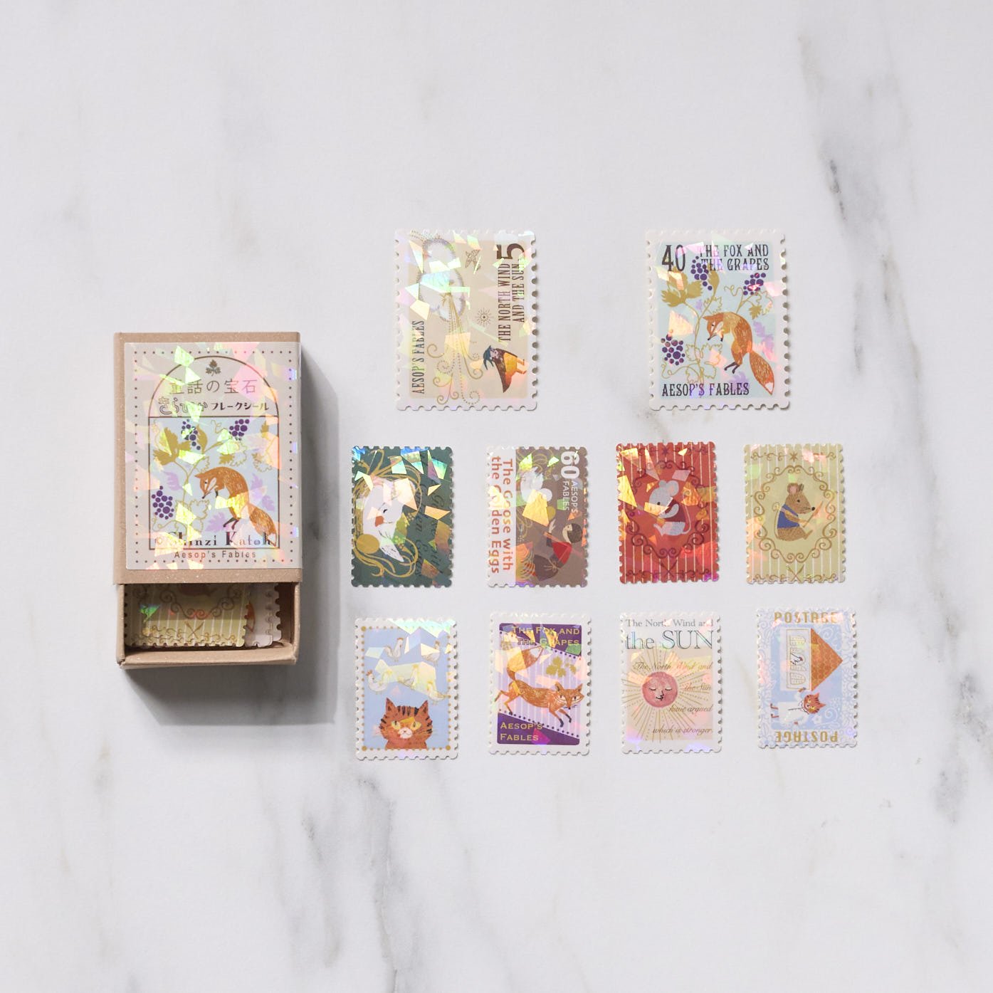 Shinzi Katoh Kirapika Flake Stickers - Fairy Tale Jewels / Seal Do
