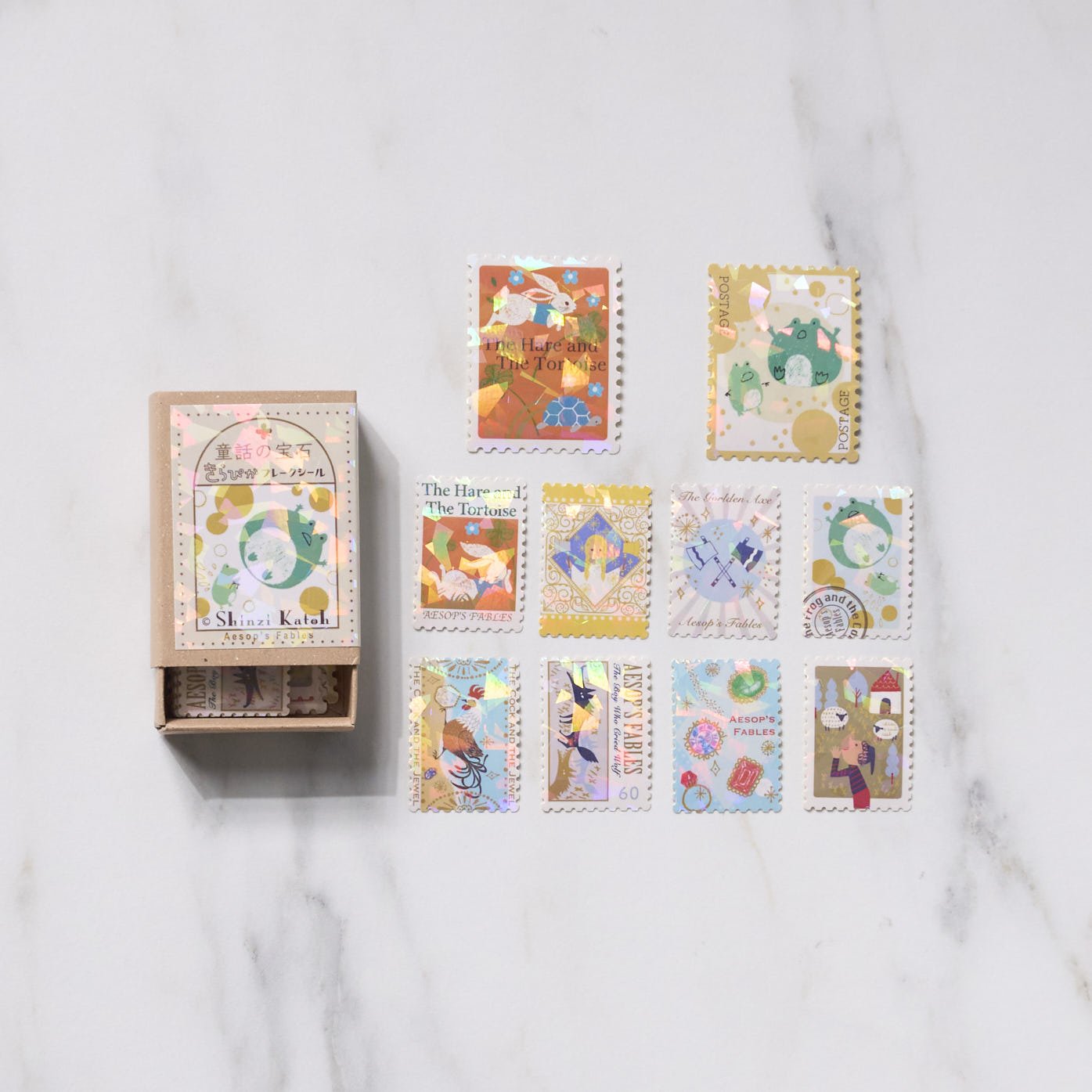 Shinzi Katoh Kirapika Flake Stickers - Fairy Tale Jewels / Seal Do