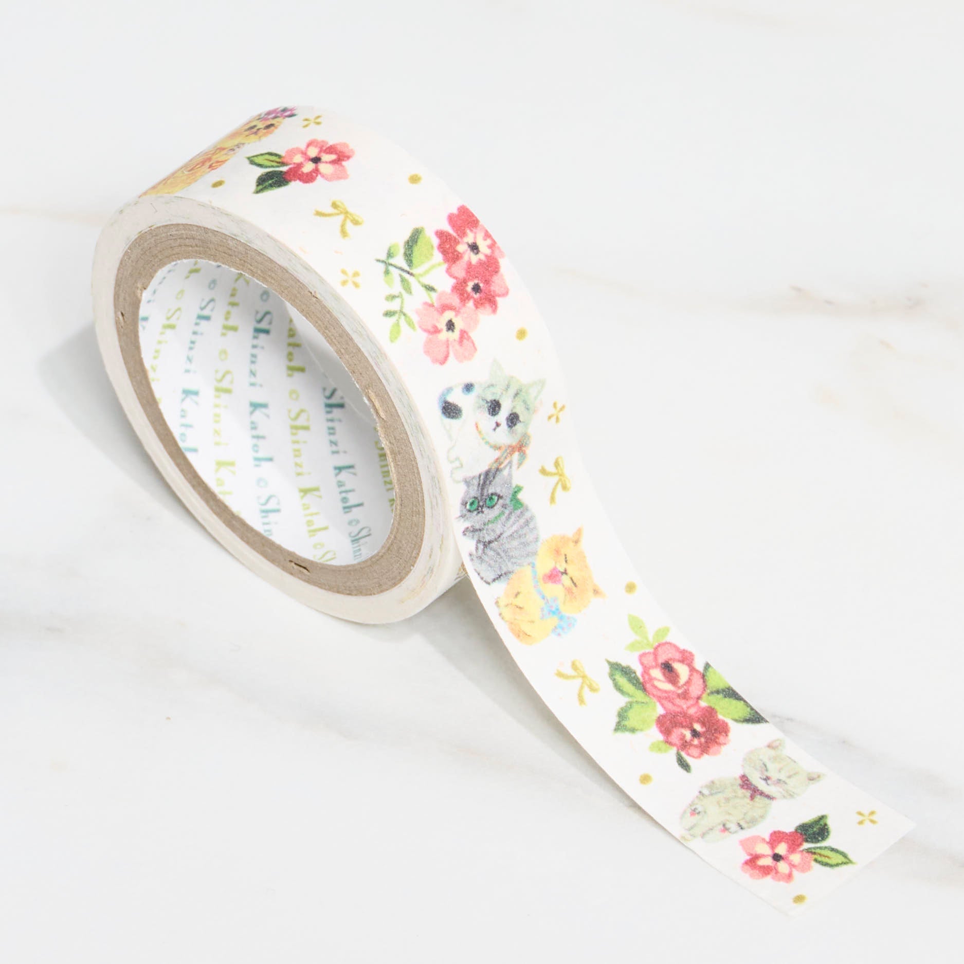 Shinzi Katoh Kirapika Masking Tape - Banana Paper Tape / Seal Do