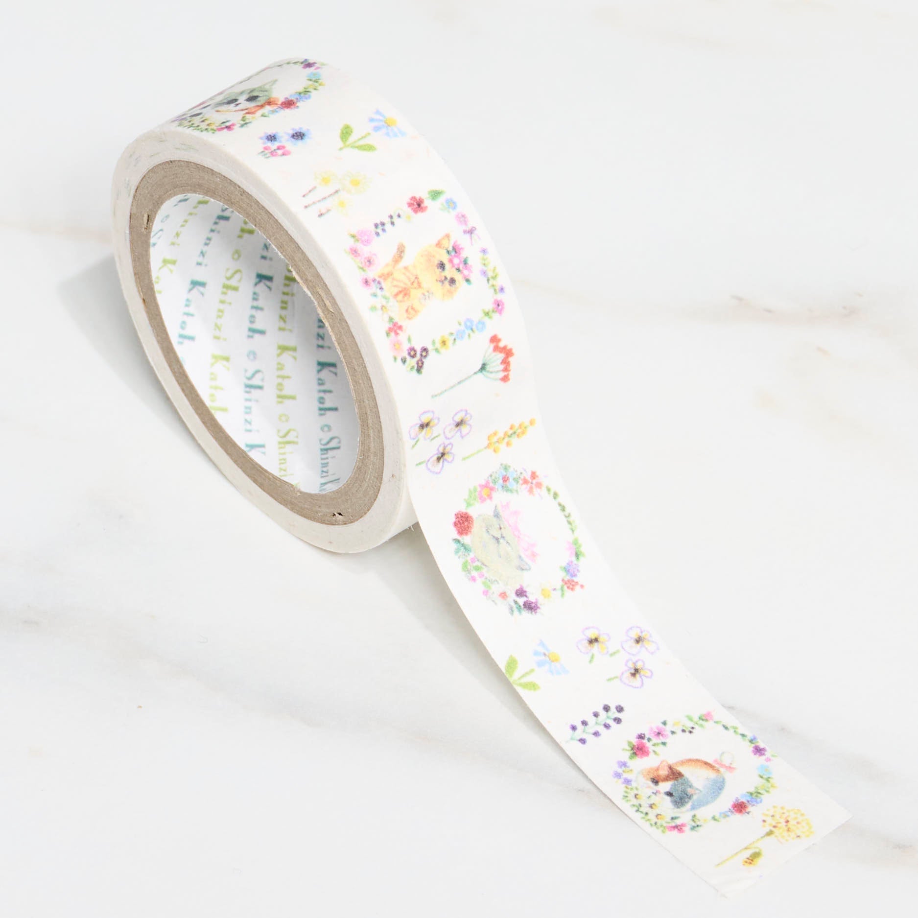 Shinzi Katoh Kirapika Masking Tape - Banana Paper Tape / Seal Do