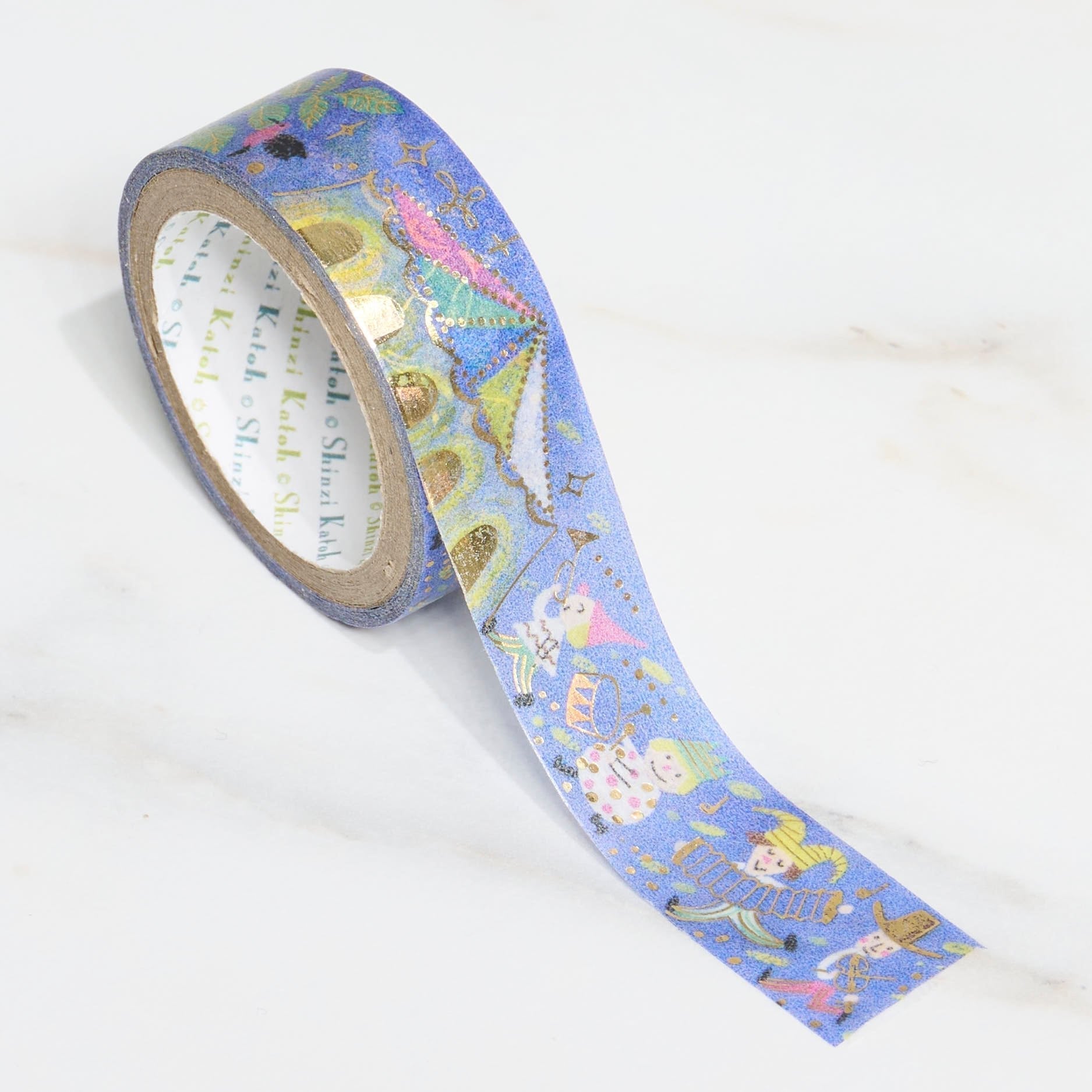 Shinzi Katoh Kirapika Masking Tape - Miyazawa Kenji Series #1 / Seal Do