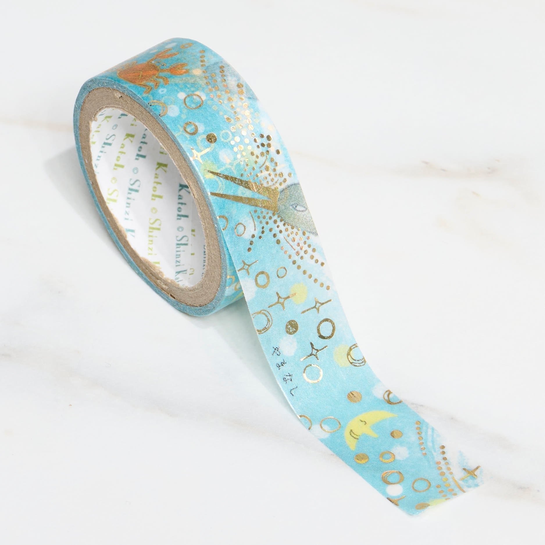 Shinzi Katoh Kirapika Masking Tape - Miyazawa Kenji Series #1 / Seal Do