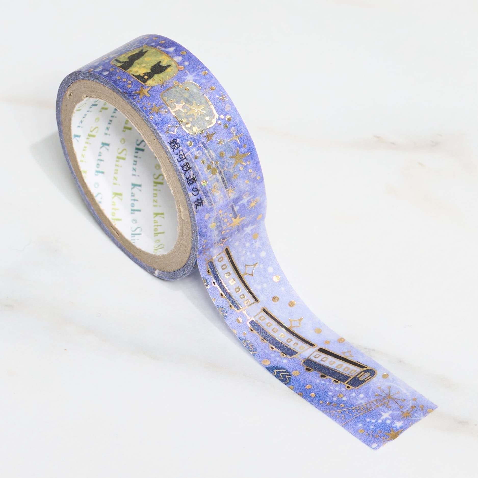 Shinzi Katoh Kirapika Masking Tape - Miyazawa Kenji Series #1 / Seal Do