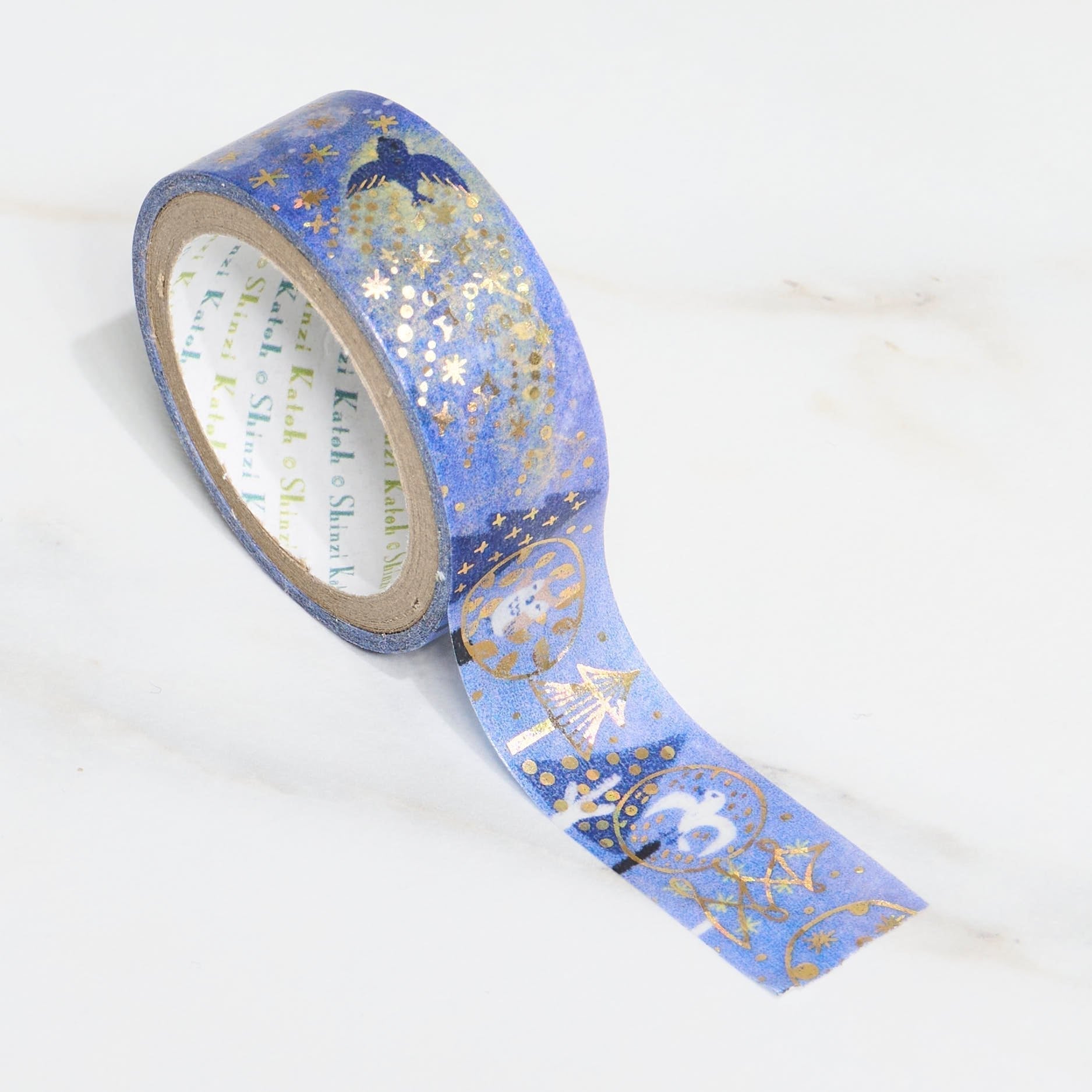 Shinzi Katoh Kirapika Masking Tape - Miyazawa Kenji Series #1 / Seal Do