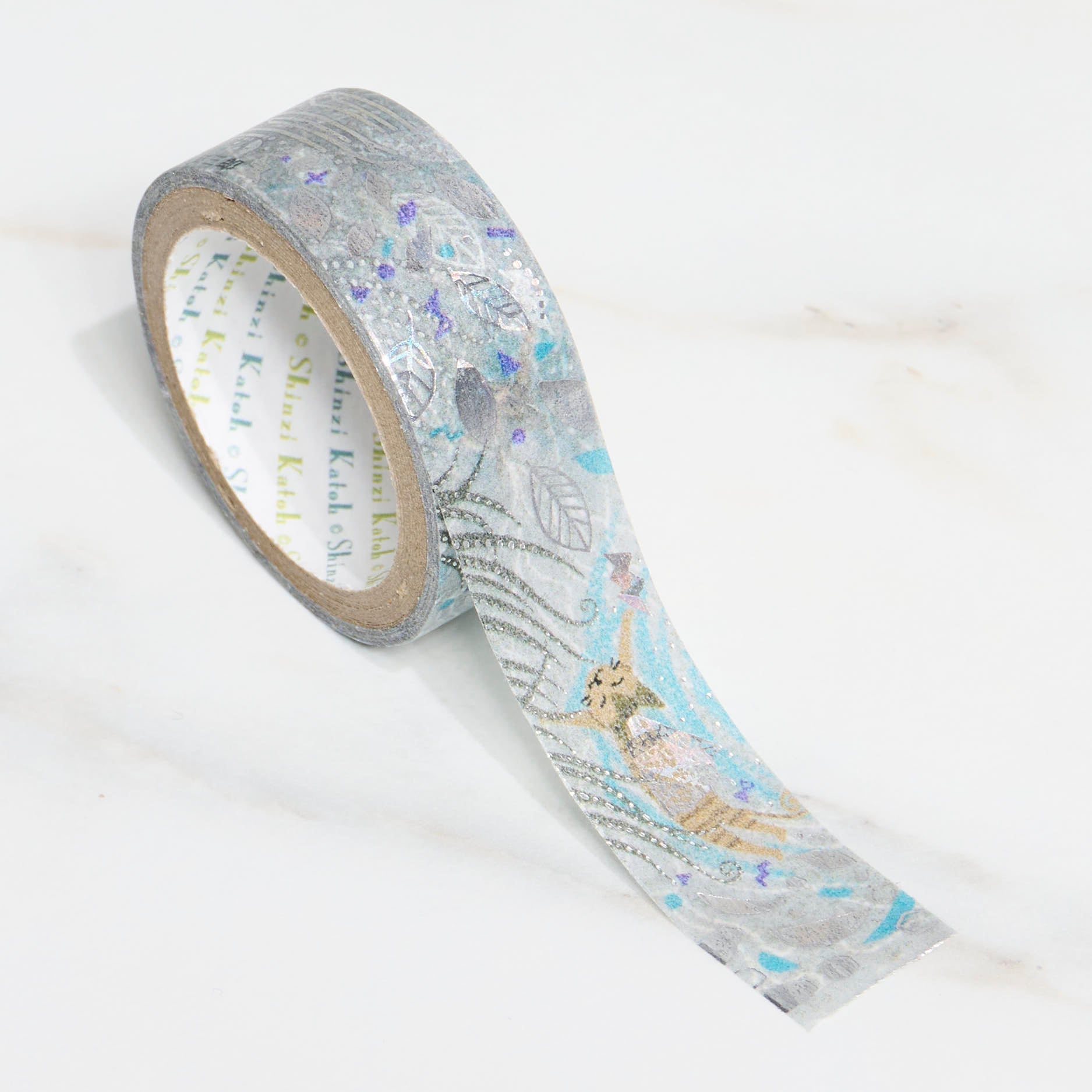 Shinzi Katoh Kirapika Masking Tape - Miyazawa Kenji Series #2 / Seal Do
