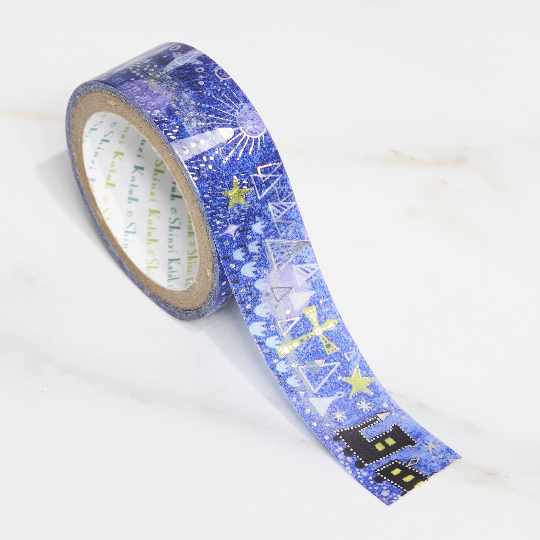 Shinzi Katoh Kirapika Masking Tape - Miyazawa Kenji Series #2 / Seal Do