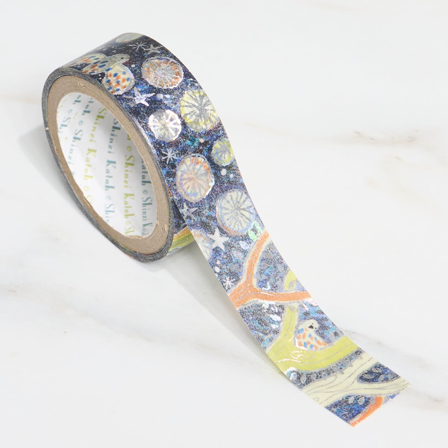 Shinzi Katoh Kirapika Masking Tape - Miyazawa Kenji Series #2 / Seal Do