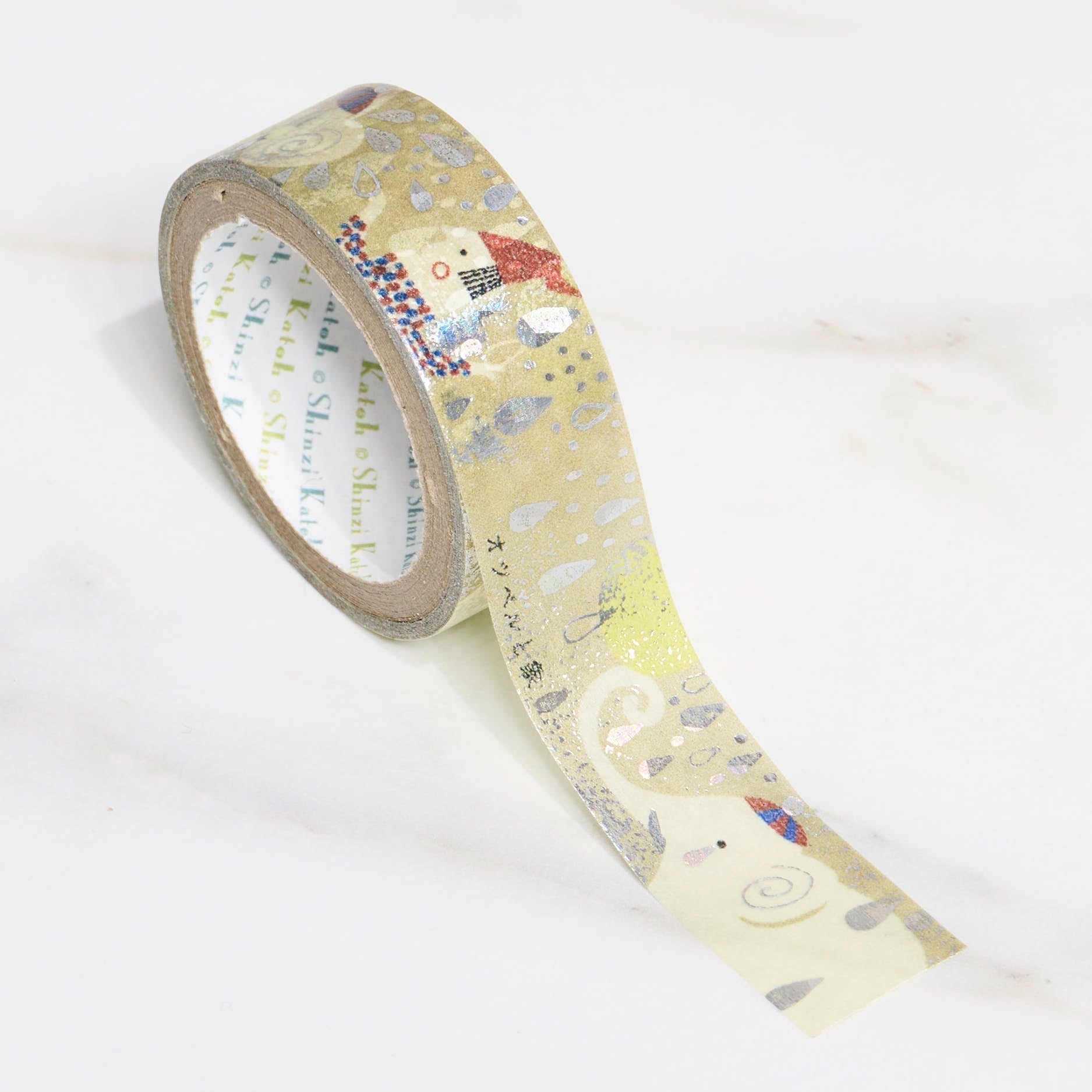 Shinzi Katoh Kirapika Masking Tape - Miyazawa Kenji Series #2 / Seal Do