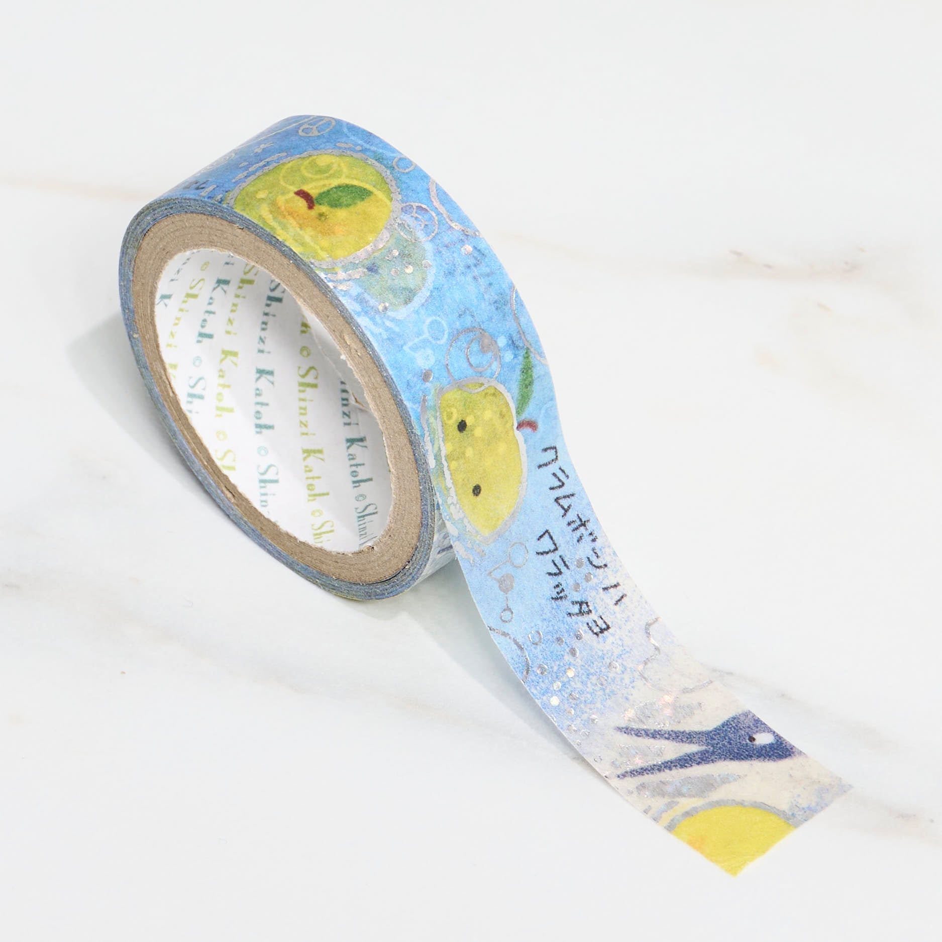 Shinzi Katoh Kirapika Masking Tape - Miyazawa Kenji Series #3 / Seal Do