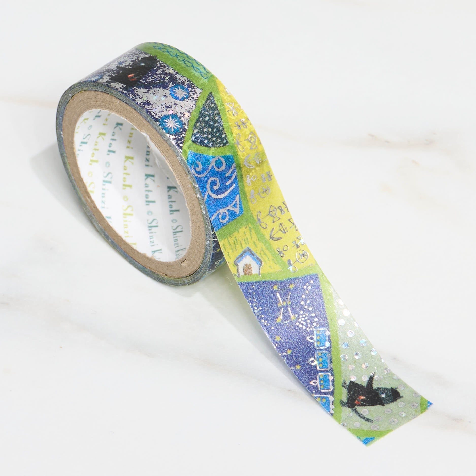 Shinzi Katoh Kirapika Masking Tape - Miyazawa Kenji Series #3 / Seal Do