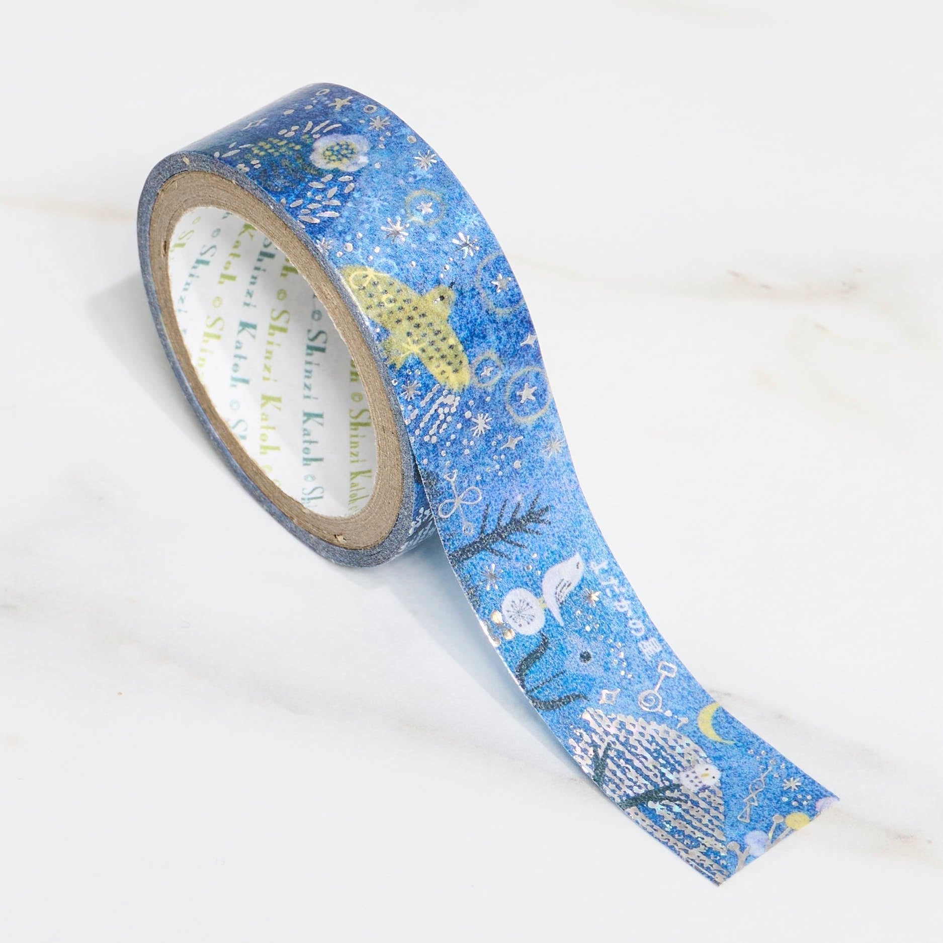 Shinzi Katoh Kirapika Masking Tape - Miyazawa Kenji Series #3 / Seal Do