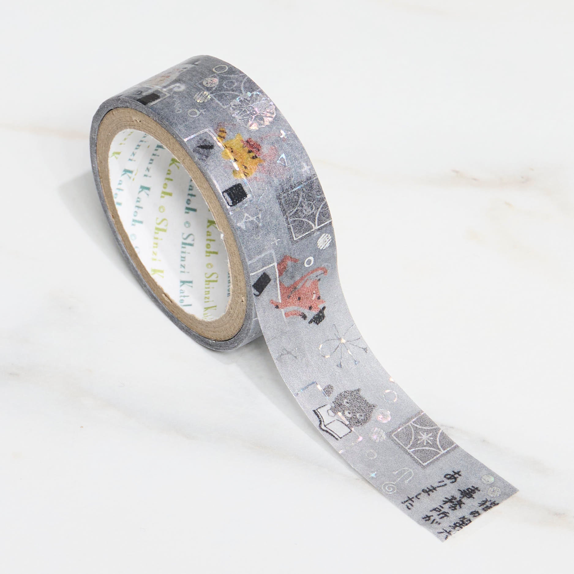 Shinzi Katoh Kirapika Masking Tape - Miyazawa Kenji Series #3 / Seal Do