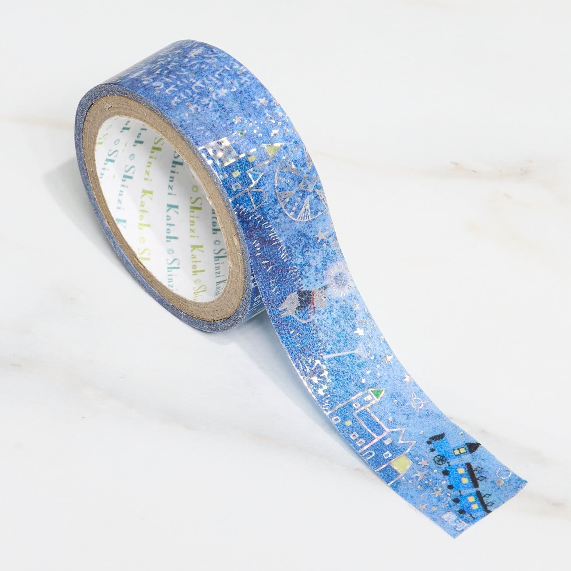 Shinzi Katoh Kirapika Masking Tape - Miyazawa Kenji Series #3 / Seal Do