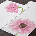 Seasons Silk-Print Envelope Letter Paper / MIDORI