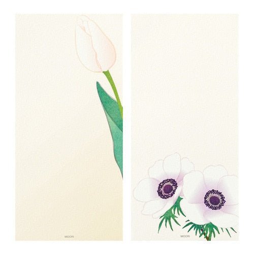 Seasons Silk-Print Envelope Letter Paper / MIDORI