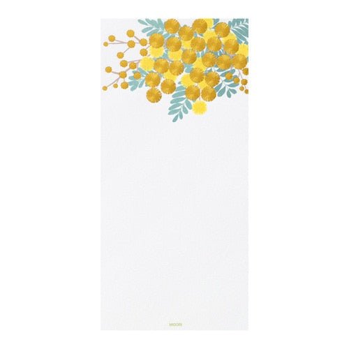 Seasons Silk-Print Envelope Letter Paper / MIDORI