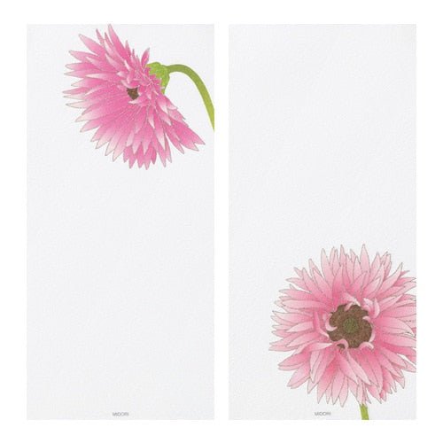 Seasons Silk-Print Envelope Letter Paper / MIDORI