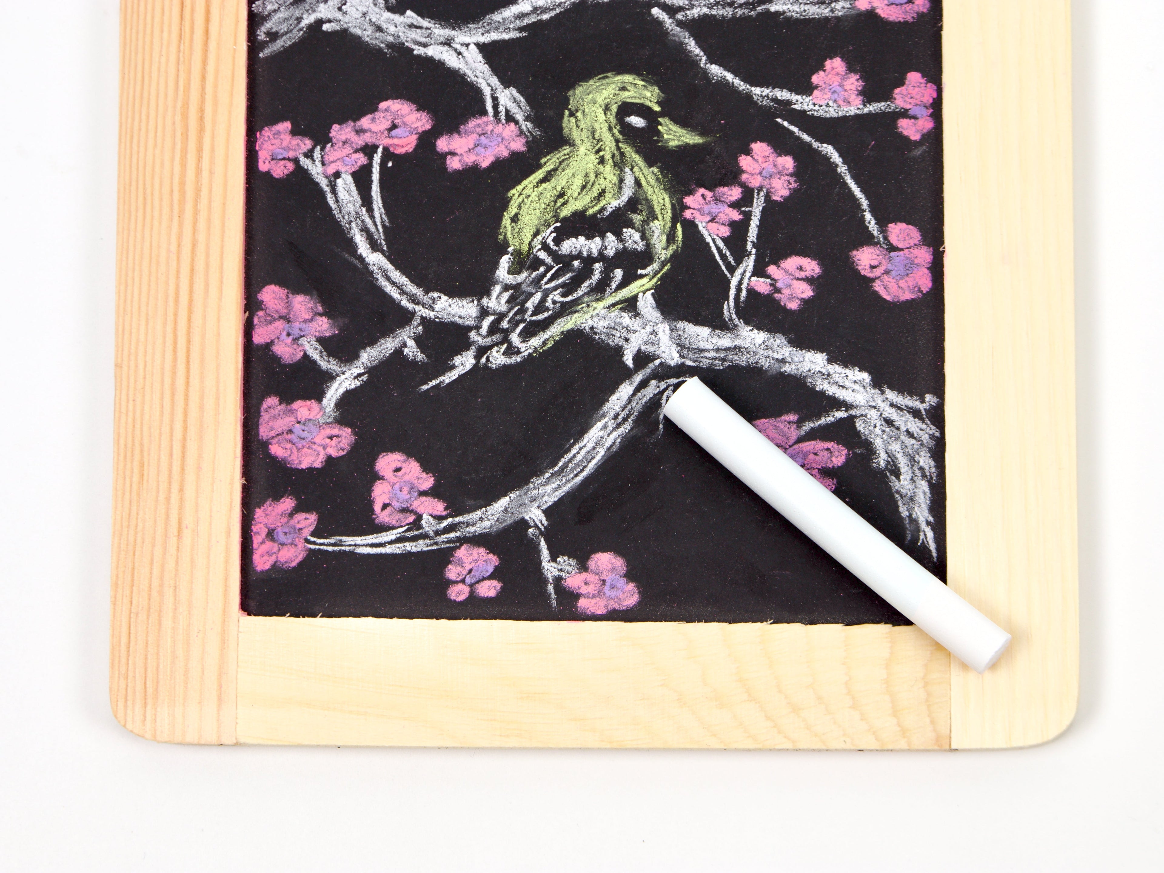 Rikagaku School Dustless Chalk Slim White Set