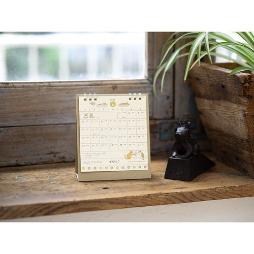 Small Ring Desk Calendar 2026 / MIDORI