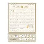 Small Ring Desk Calendar 2026 / MIDORI