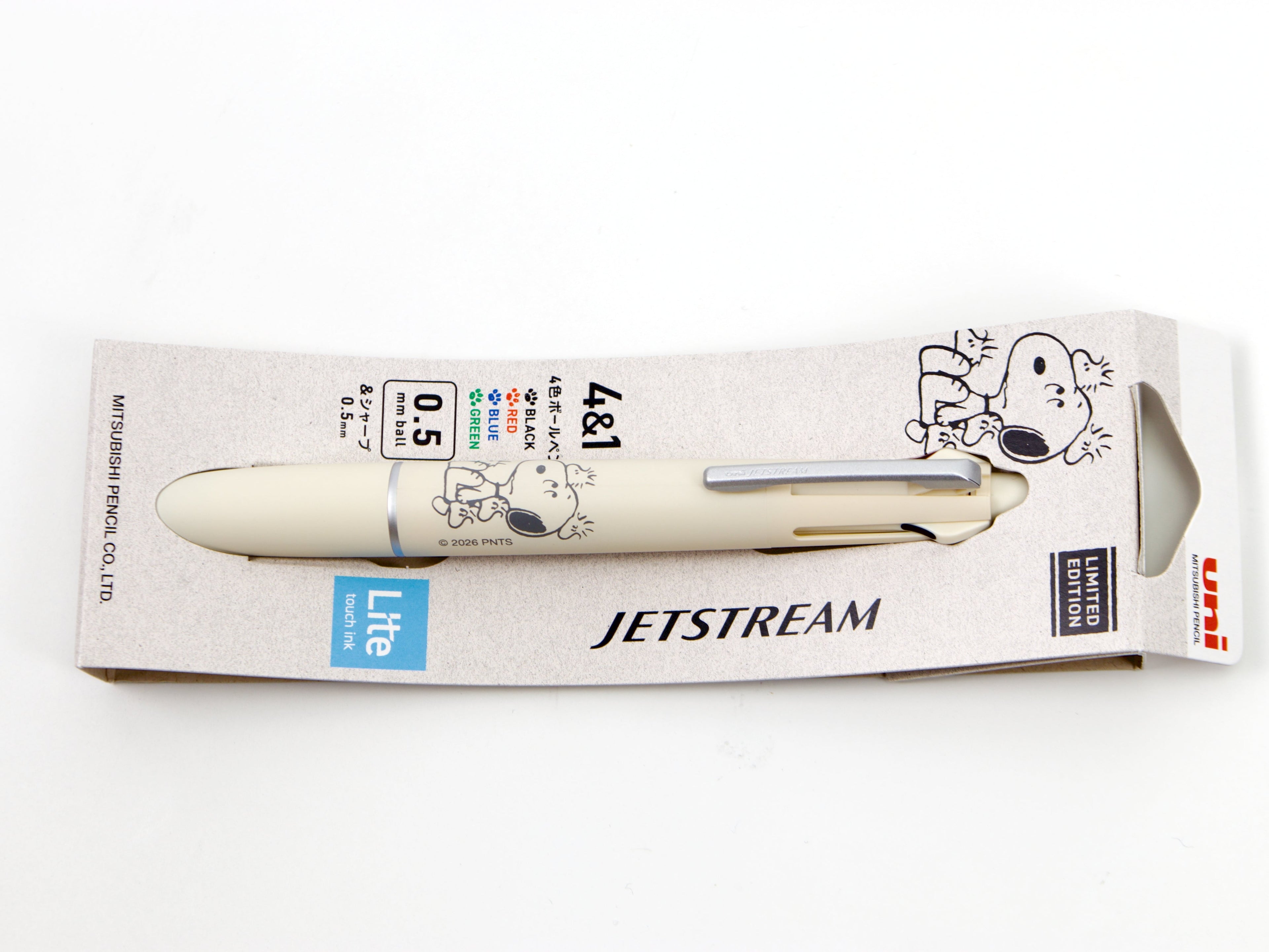 Peanuts Snoopy X Jetstream Lite Touch Multi