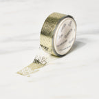 SODA 5th Edition Masking Tape White Gold Foil X-Cut Type / KING JIM