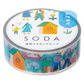 SODA Transparent Masking Tape 1st Edition / KING JIM