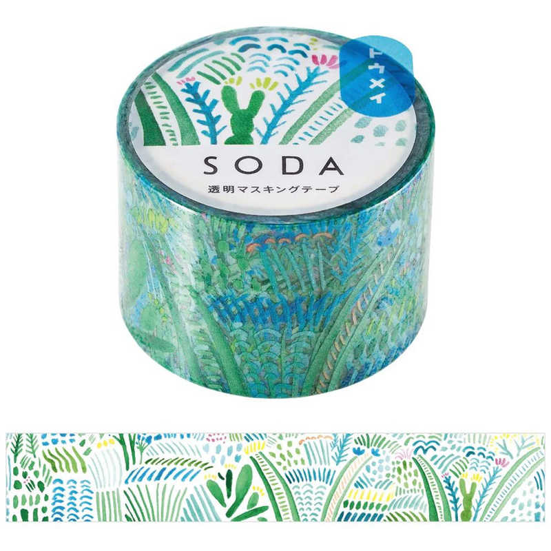 SODA Transparent Masking Tape 1st Edition / KING JIM