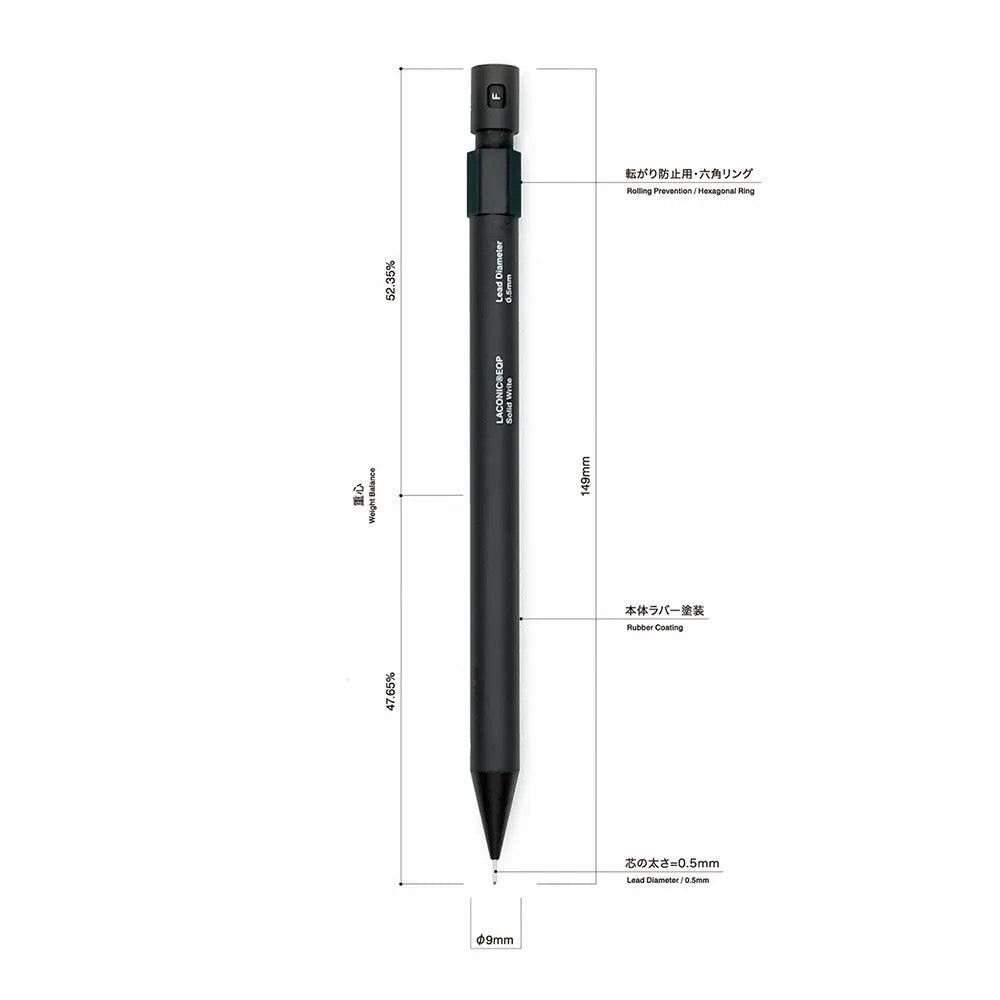 Solid Write Sharp Pencil 0.5mm / LACONIC