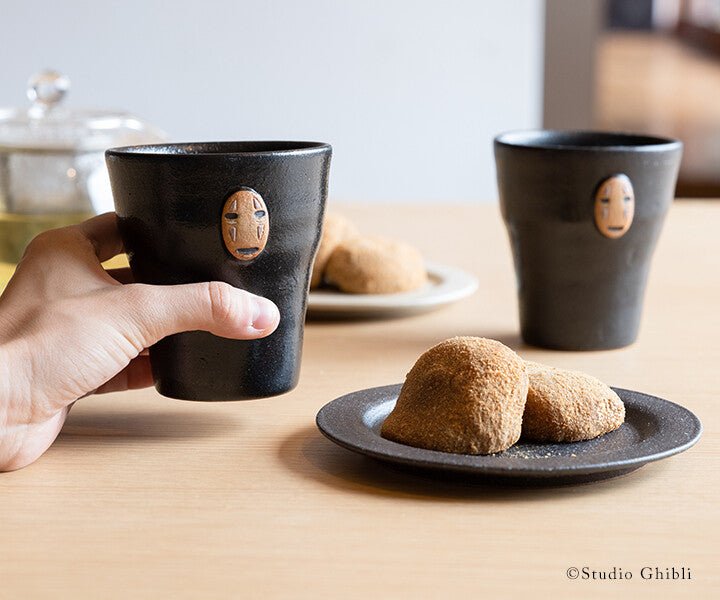 Spirited Away Shigarakiyaki Ceramic No Face Cup Studio Ghibli / Meizan Kiln