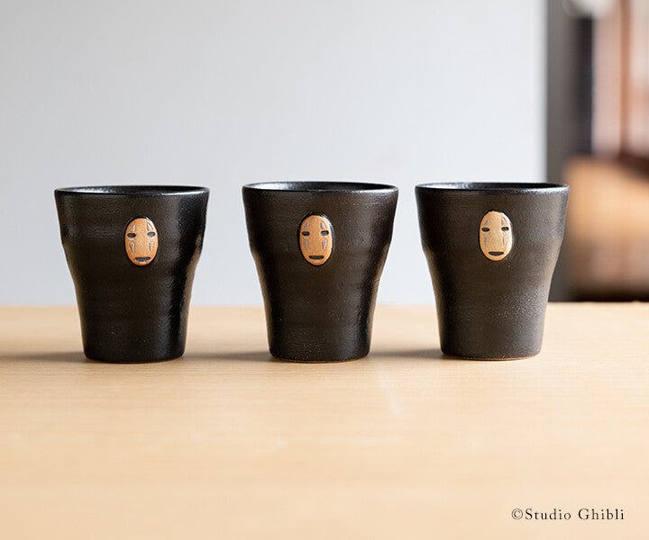 Spirited Away Shigarakiyaki Ceramic No Face Cup Studio Ghibli / Meizan Kiln