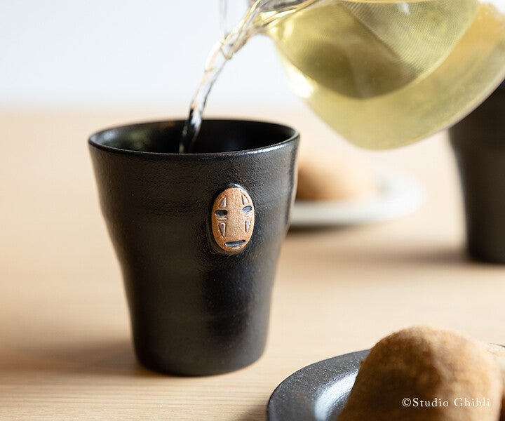 Spirited Away Shigarakiyaki Ceramic No Face Cup Studio Ghibli / Meizan Kiln
