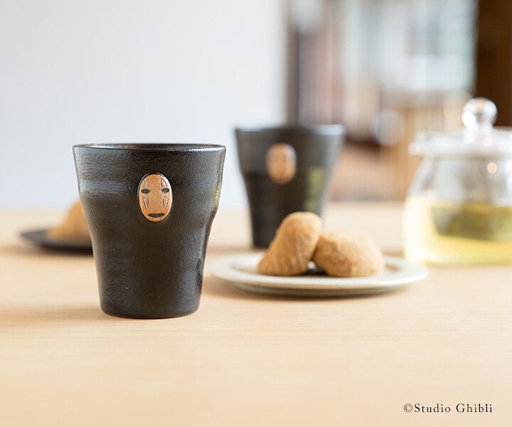 Spirited Away Shigarakiyaki Ceramic No Face Cup Studio Ghibli / Meizan Kiln