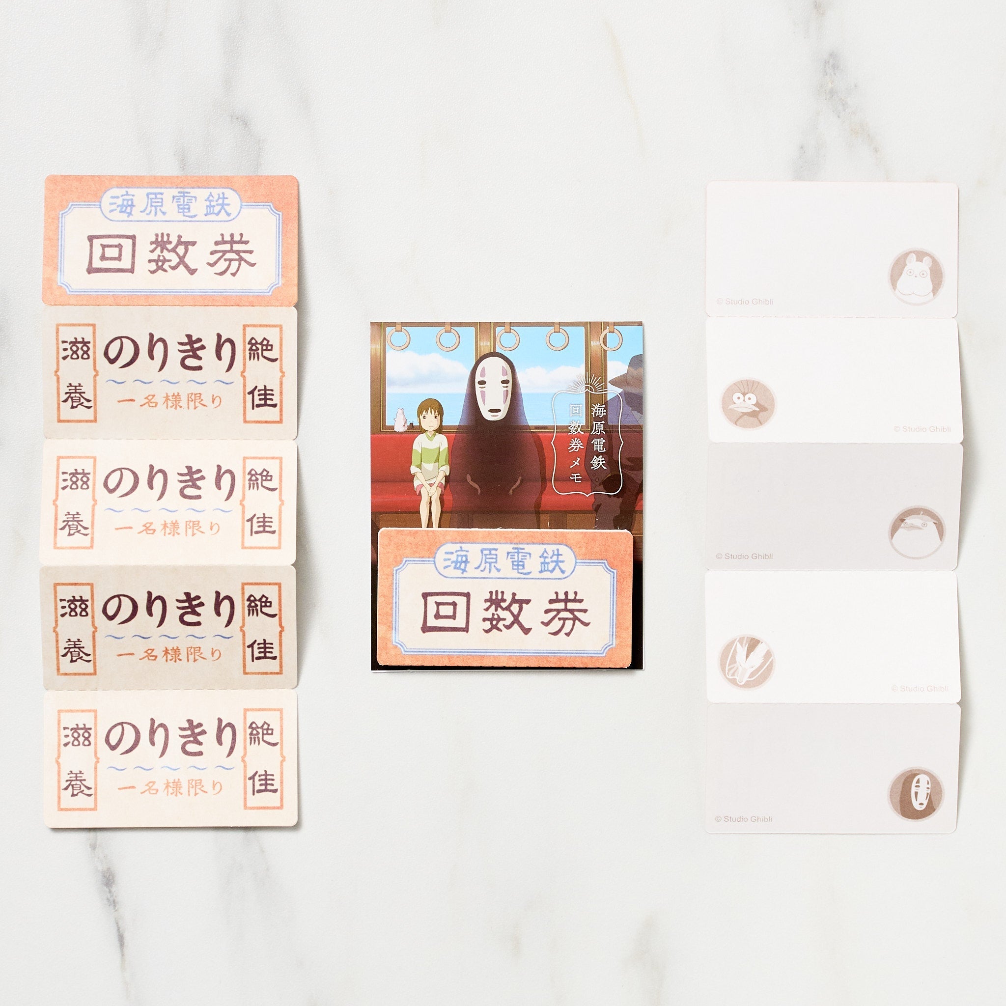 Spirited Away Umihara Electric Railway Ticket Memo / Movic