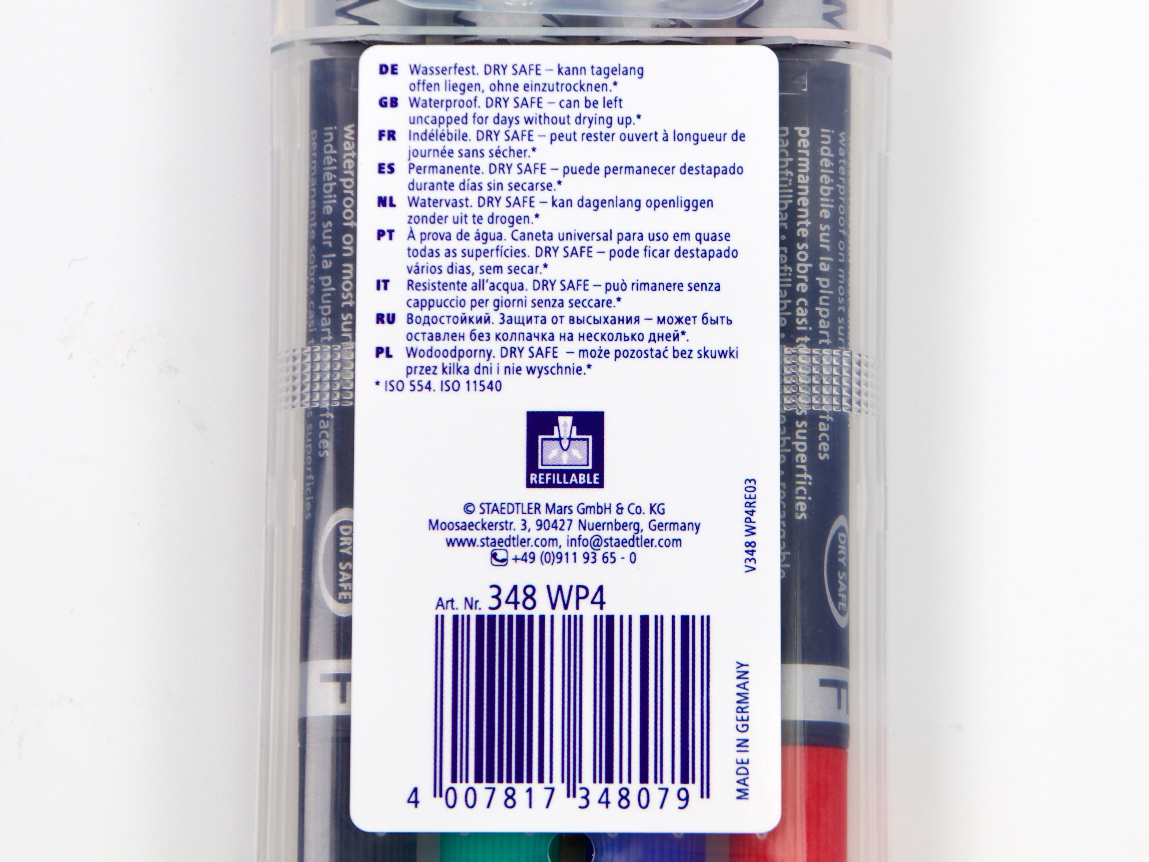 Staedtler LumoColor Permanent Marker Set