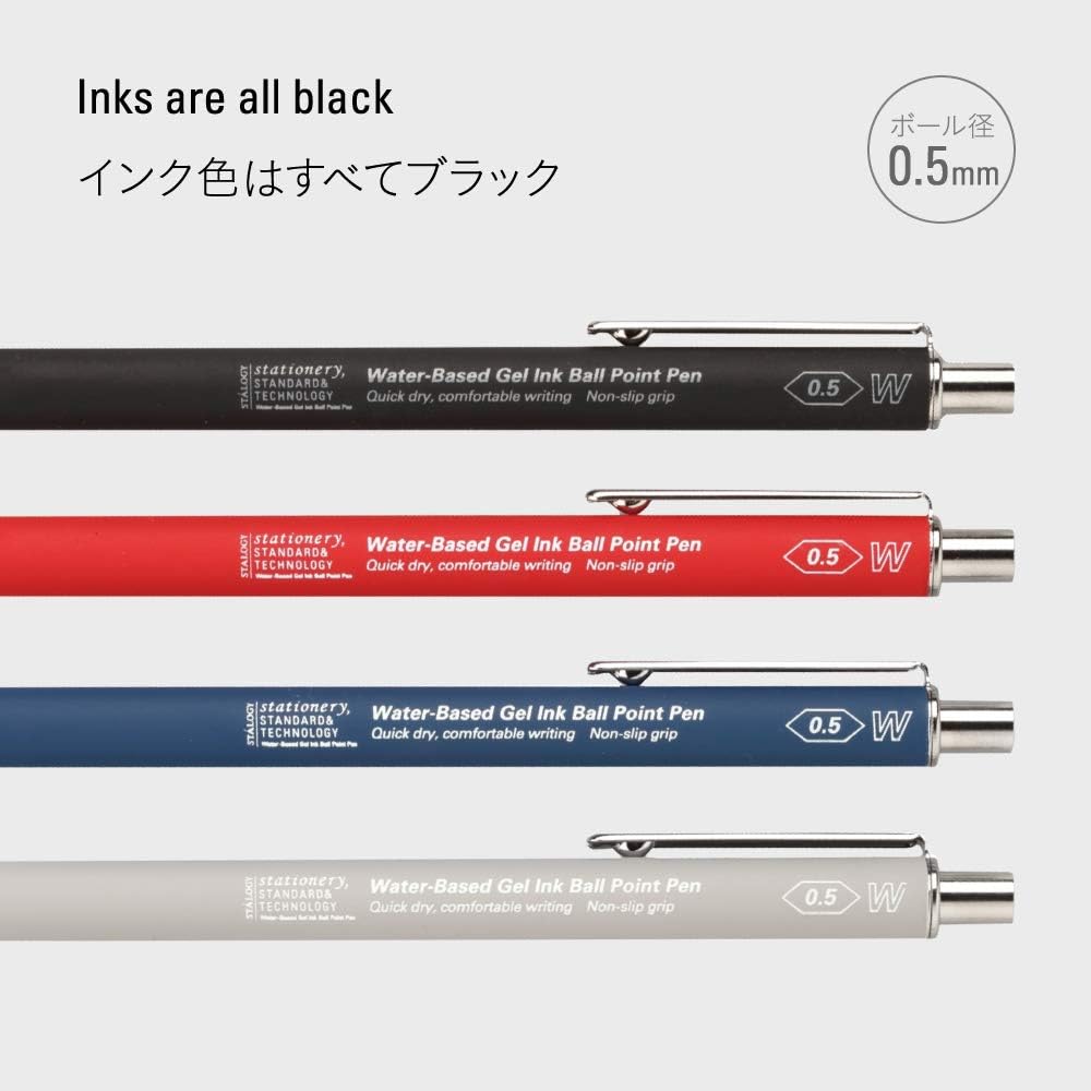 STALOGY 028 Water-Based Gel Ink Ballpoint Pen / Nitto