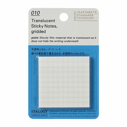 STALOGY Translucent Sticky Notes / Nitto
