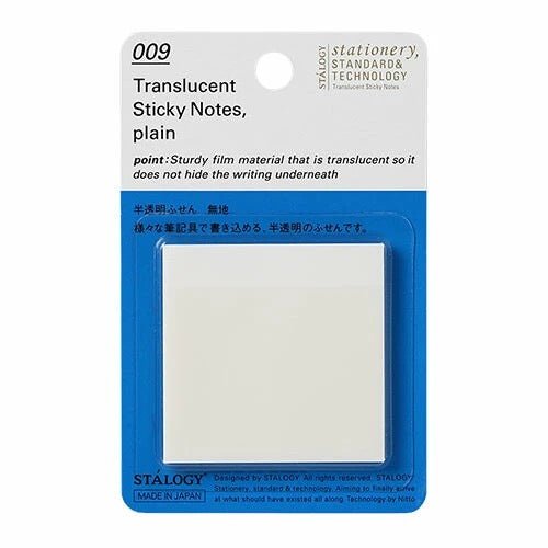 STALOGY Translucent Sticky Notes / Nitto