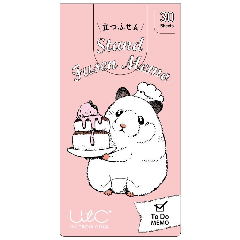 Stand-Up Animal Sticky Note / HISAGO