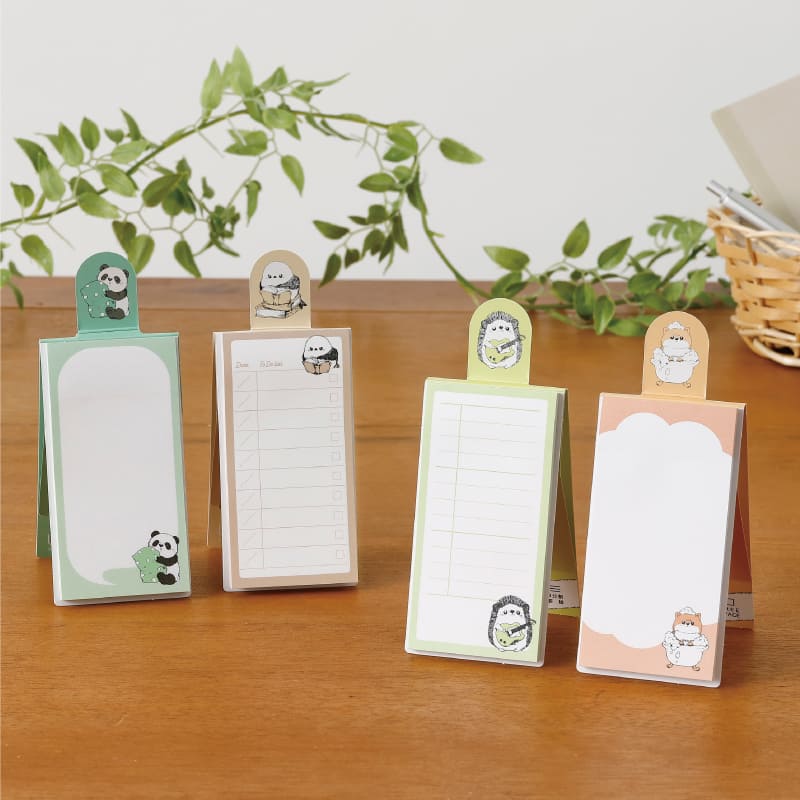 Stand-Up Animal Sticky Note / HISAGO