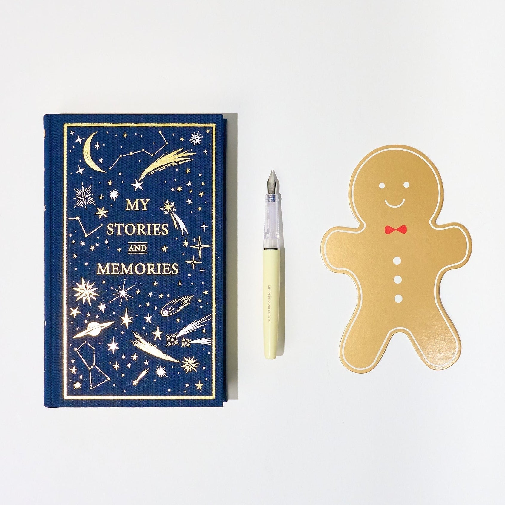 Starry Gingerbread Diary Gift Set